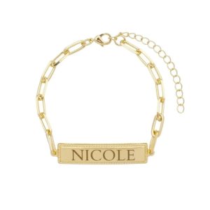 PULSEIRA PERSONALIZADA CORRENTE E NOME PP042-O